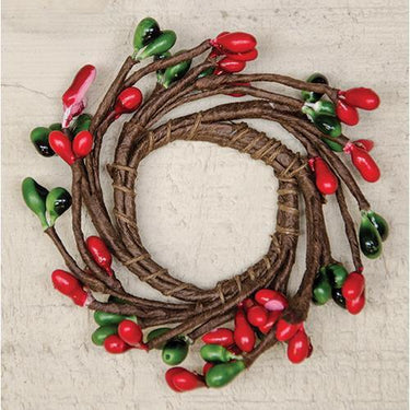 15 Red Green Mini Pip Ring - The Fox Decor